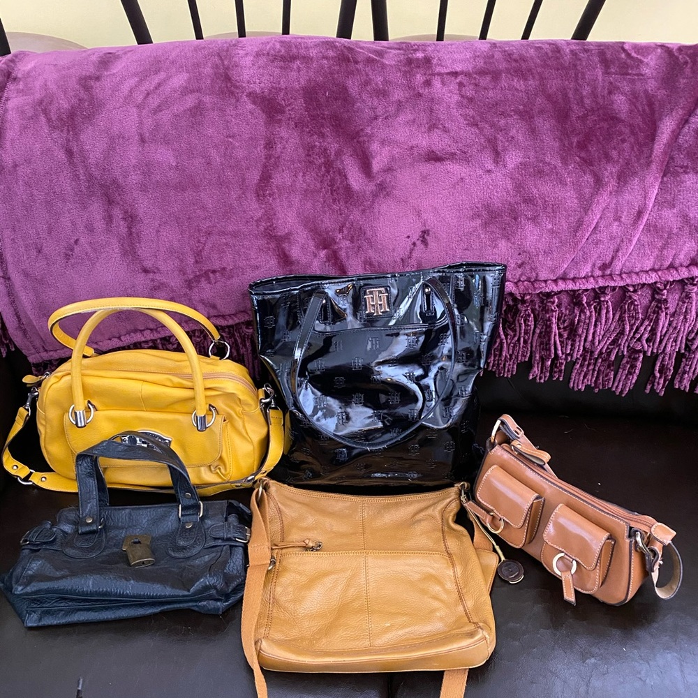 Bundle of 5 handbag